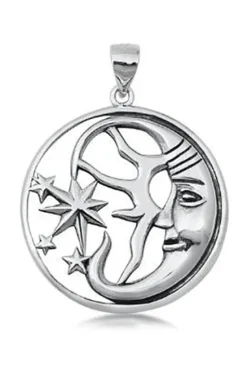 Echt etNox Moon and Stars Pendant
