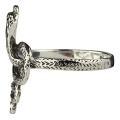 Echt etNox Silver Snake Ring
