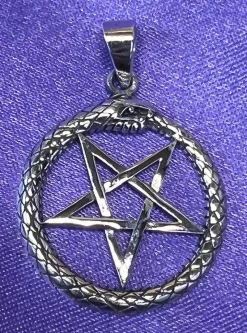 Echt etNox Snake Pentagram Silver