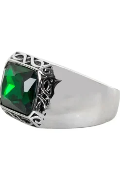 Echt etNox Sparkling Green Signet Ring
