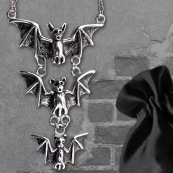 Echt etNox Triple Bats Necklace