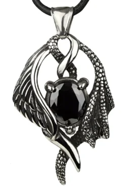 Echt etNox Wing Pendant Black