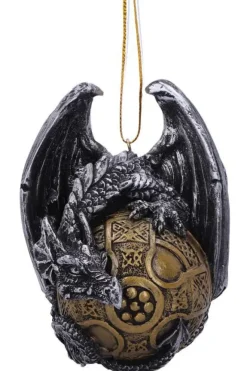 Nemesis Now Elden Festive Hanging Dragon Ornament