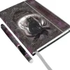 Nemesis Now Embossed Witches Spell Book Journal with Pen