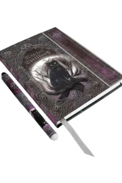 Nemesis Now Embossed Witches Spell Book Journal with Pen