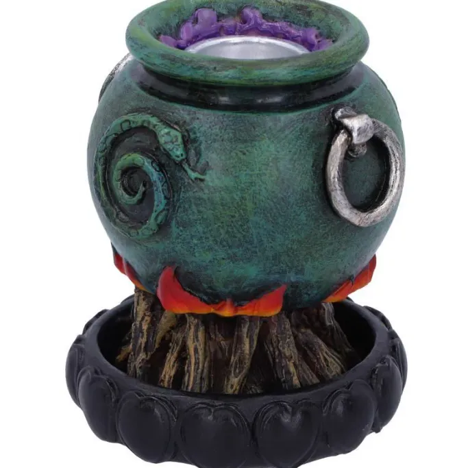 Nemesis Now Emerald Cauldron Backflow Incense Burner