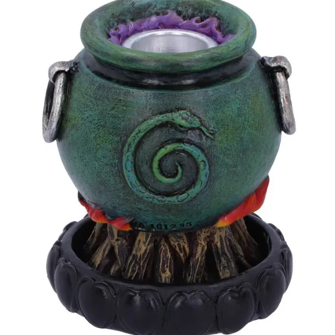 Nemesis Now Emerald Cauldron Backflow Incense Burner