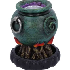 Nemesis Now Emerald Cauldron Backflow Incense Burner