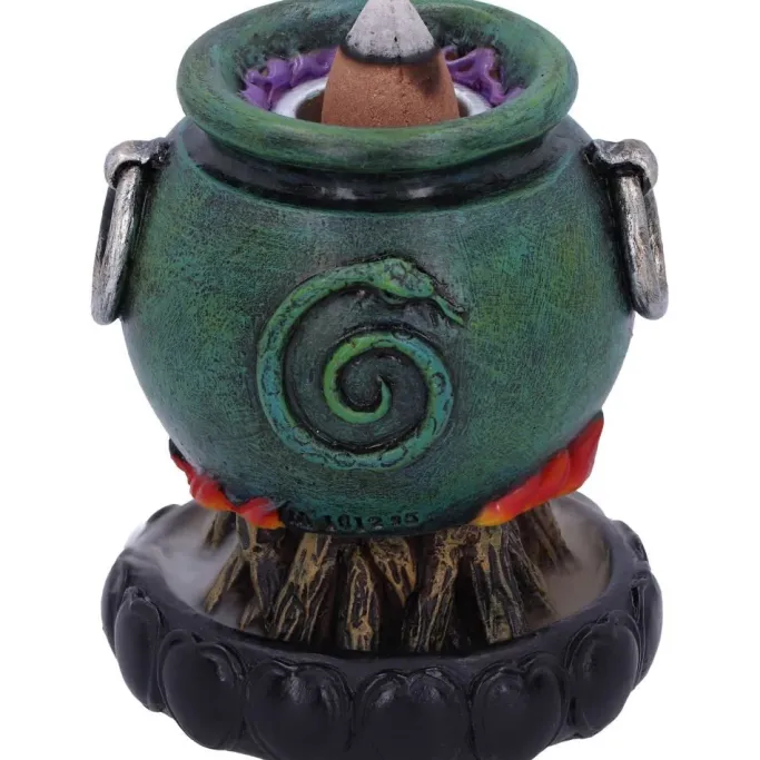 Nemesis Now Emerald Cauldron Backflow Incense Burner