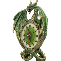 Nemesis Now Emerald Chronology Dragon Clock
