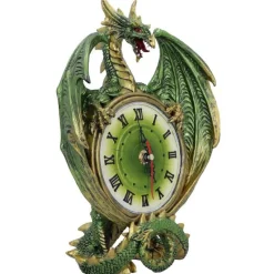 Nemesis Now Emerald Chronology Dragon Clock