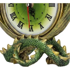 Nemesis Now Emerald Chronology Dragon Clock