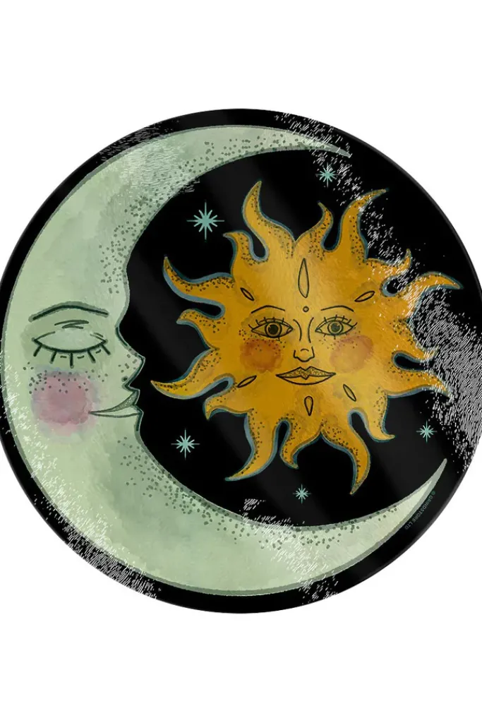 Grind Ethereal Night and Day Glass Chopping Board