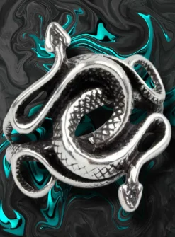 Echt etNox Double Snake Ring