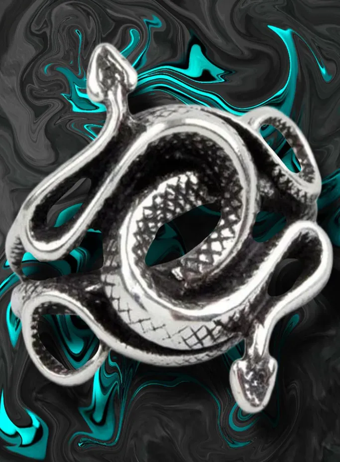 Echt etNox Double Snake Ring
