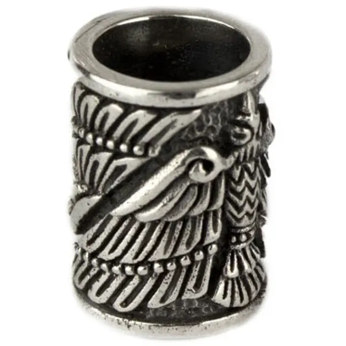 Echt etNox Eagle Silver Beard/Hair Bead