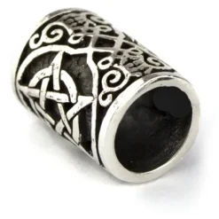 Echt etNox Pentagram Silver Beard/Hair Bead