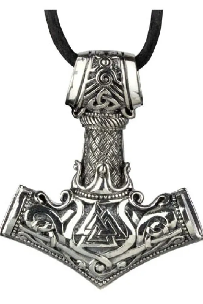 Echt etNox Thors Hammer Silver Pendant
