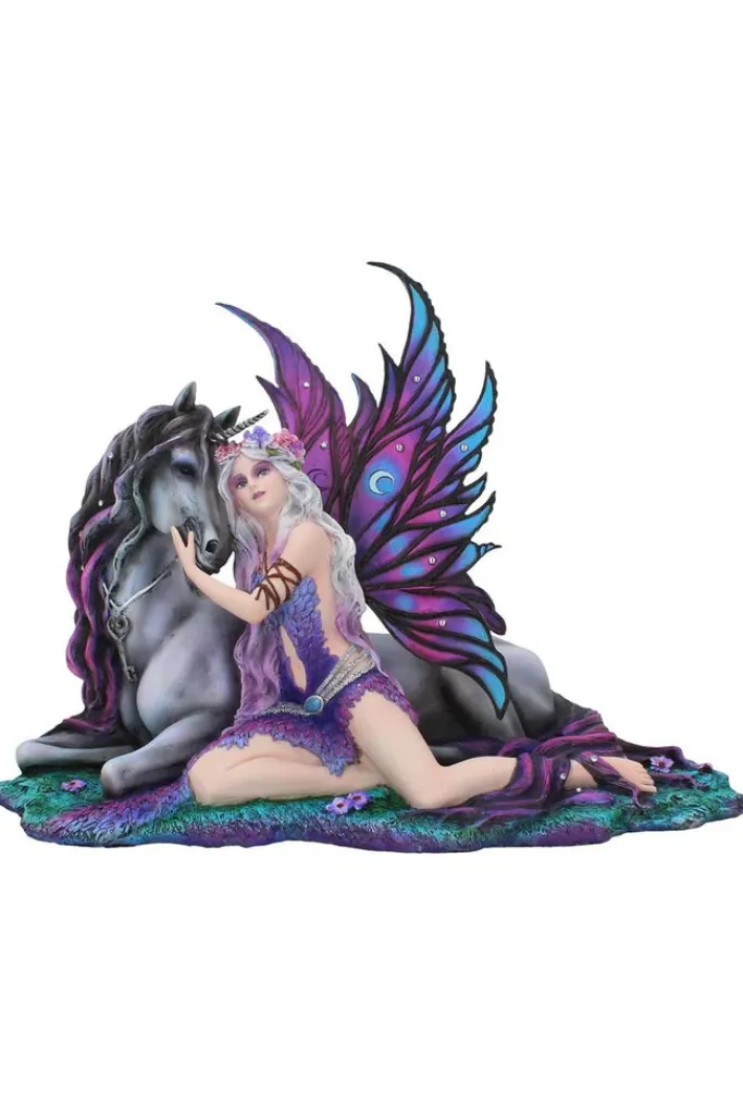 Nemesis Now Evania Fairy and Unicorn