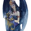 Alternative Gifts Fairy and Dragon Figurine Blue