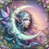 Oakhart Industries Fairy Coaster Art073