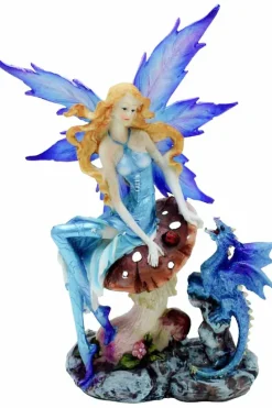 Alternative Gifts Fairy with Dragon Blue