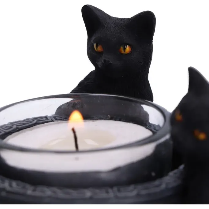 Nemesis Now Familiar Trio Cat Tea Light Holder