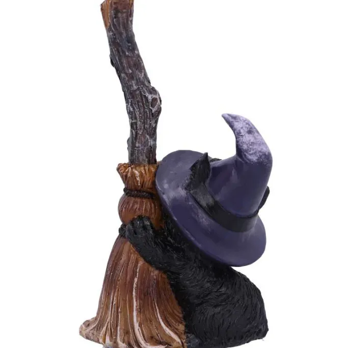 Nemesis Now Familiars Broom Witches Cat