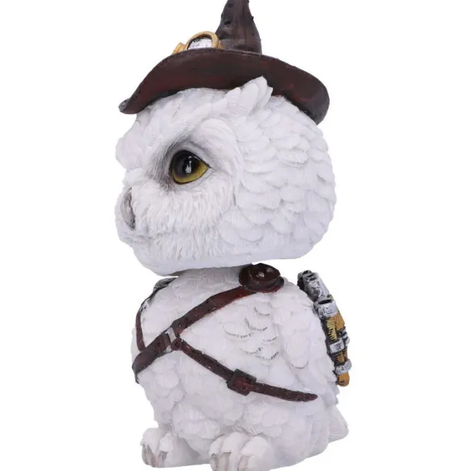 Nemesis Now Feathered Inventor Steampunk Owl Bobblehead