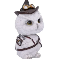 Nemesis Now Feathered Inventor Steampunk Owl Bobblehead
