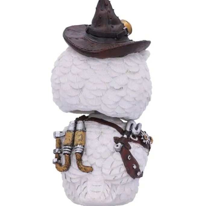 Nemesis Now Feathered Inventor Steampunk Owl Bobblehead