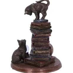 Nemesis Now Feline Scholars Bronze Cat Ornament