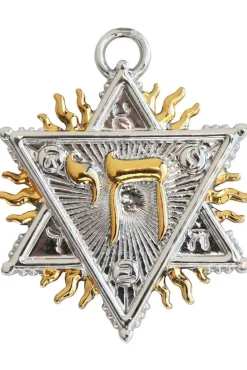 Mystic Kabbalah Figure of Solomon Necklace