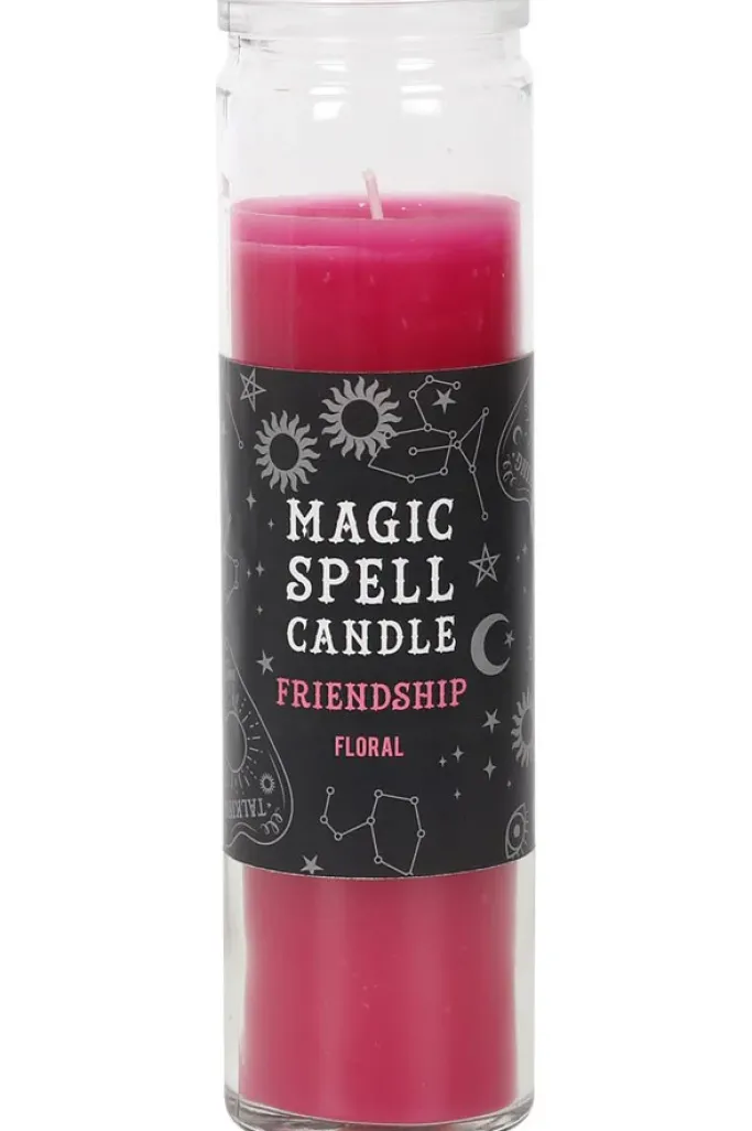Something Different Floral Friendship Spell Candle