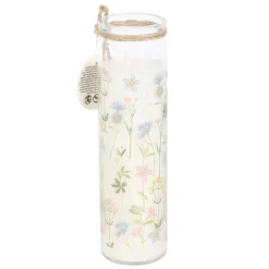 Something Different Floral Print Wildflower Tube Candle