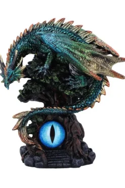 Nemesis Now Forest Seer Green Dragon Eye Figurine