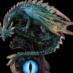 Nemesis Now Forest Seer Green Dragon Eye Figurine