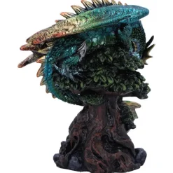 Nemesis Now Forest Seer Green Dragon Eye Figurine