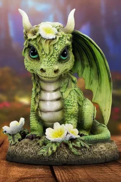Nemesis Now Freesia Flower Dragon Figurine