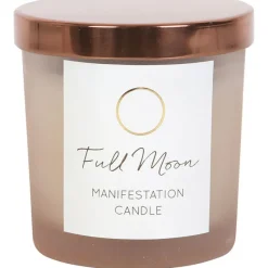 Something Different Full Moon Eucalyptus Manifestation Crystal Chip Candle