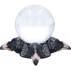 Nemesis Now Future of the Raven Crystal Ball and Holder