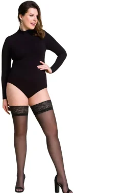 Gabriella Calze Hold Ups Stockings Plus Size