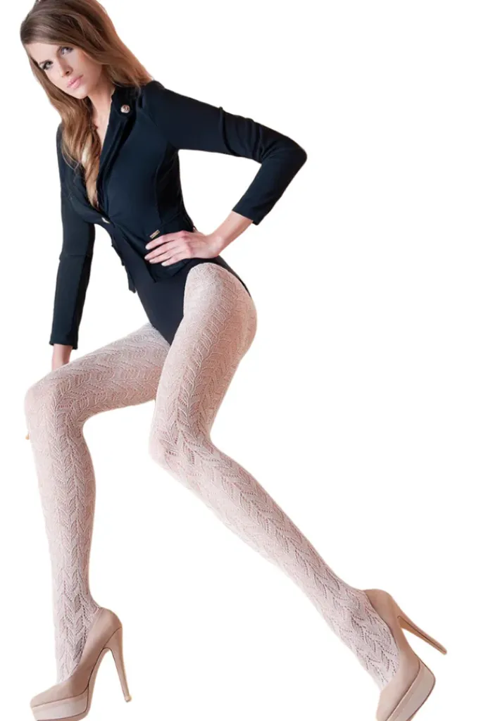 Gabriella Cashmir Tights Latte (M)