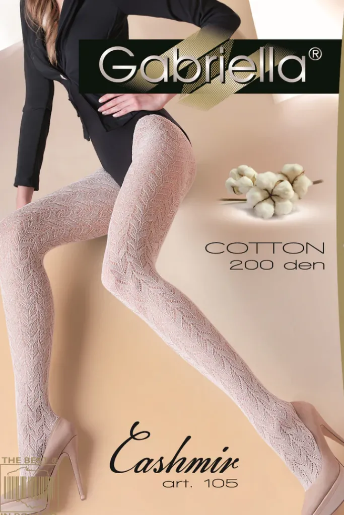 Gabriella Cashmir Tights Latte (M)
