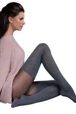 Gabriella Fabia Tights Melange/Grey