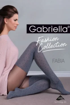 Gabriella Fabia Tights Melange/Grey