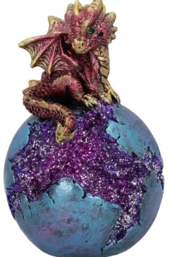 Nemesis Now Geode Guard Dragon Red