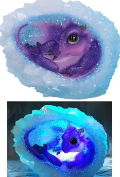Nemesis Now Geode Nest Purple LED
