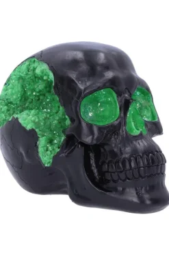 Nemesis Now Geode Skull Green