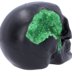 Nemesis Now Geode Skull Green